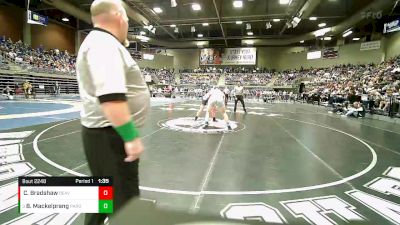 2A 215 lbs Semifinal - Boden Mackelprang, Parowan vs Connor Bradshaw, Beaver