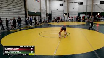 102-112 lbs Semifinal - Elizabeth Menke, 308 Wrestling Academy vs Joslyn Swanson, Siouxland Wrestling Academy