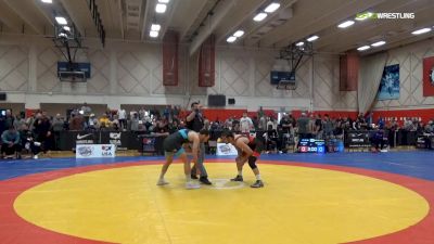 65 kg Quarterfinal - Robbie Mathers, Sunkist Kids Wrestling Club vs Evan Henderson, NYCRTC