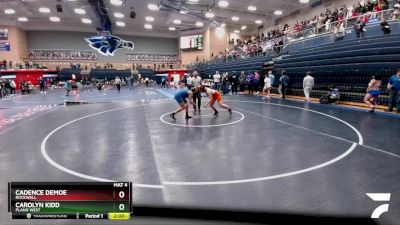 165 lbs Champ. Round 1 - Carolyn Kidd, Plano West vs Cadence Demoe, Rockwall