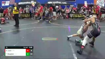 75 lbs Semis & 1st Wrestleback (8 Team) - Tyson Meagher, The Funky Singlets vs Abram Loya, Pomona Elite