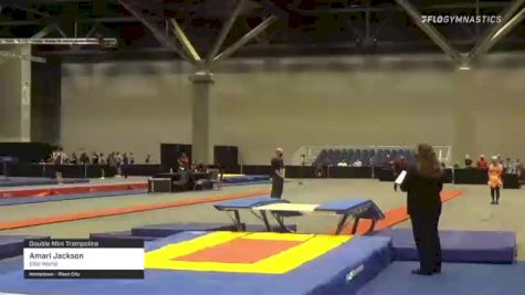Amari Jackson - Double Mini Trampoline, Elite World - 2021 USA Gymnastics Championships