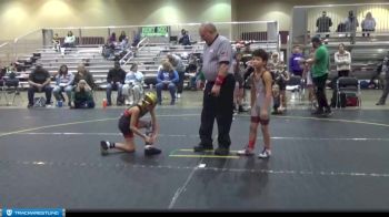 65 lbs Semis & 1st Wrestleback (8 Team) - Levi Phillips, ARES White vs Forest Brooks, Contenders WA Green