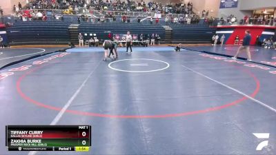 235 lbs Quarterfinal - Zakhia Burke, Prosper Rock Hill (Girls) vs Tiffany Curry, Dallas Skyline (Girls)