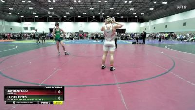 175 lbs Cons. Round 6 - Lucas Estes, St. Michael The Archangel Catholic vs Jayden Ford, Maize HS