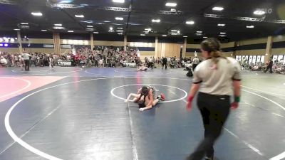 100 lbs Semifinal - Josiah Ruelas, Shafter Youth Wrestling vs Luka Momcilov, Grindhouse WC