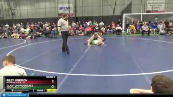 135 lbs Round 2 (6 Team) - Riley Johnson, Nebraska Black vs Clayton Pankratz, South Dakota Thunder