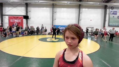 39 kg 5th Place - Harper Kalo, Michigan Rev Blue vs Layla Namerow, MGW Rebels