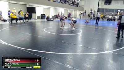 105 lbs Semis & 1st Wrestleback (8 Team) - Seth Ramsdell, Little Falls vs Max Schlagel, HLWW