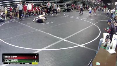 110 lbs Round 3 (6 Team) - Philip Streff, Nebraska Maize vs Wyatt Mason, Wyoming Twisters