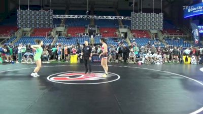 138 lbs Rnd Of 32 - Josephine Dollman, Pennsylvania vs Mackenzie Pratt, Illinois