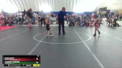 48 lbs Round 6 (8 Team) - Korbin Parker, Phoenix WC vs Liam Gatt, Backyard Brawlers