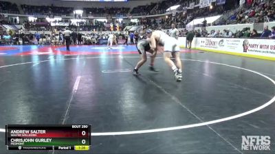 1A-4A 220 3rd Place Match - Andrew Salter, Walter Wellborn vs Chrisjohn Gurley, Piedmont