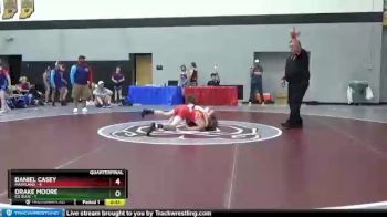 87 lbs Quarters & 1st Wb (16 Team) - Daniel Casey, Maryland vs Drake Moore, CO Blue