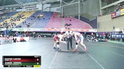 197 lbs Finals (2 Team) - Gabriel Zierden, Concordia-Moorhead vs Hunter Caister, Olivet