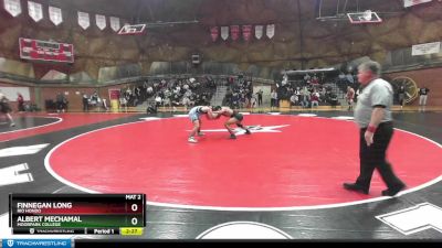 141 lbs Quarterfinal - Finnegan Long, Rio Hondo vs Albert Mechamal, Moorpark College