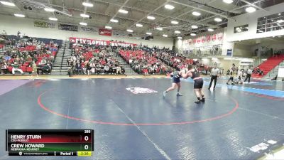 285 lbs Champ. Round 1 - Crew Howard, Nebraska-Kearney vs Henry Sturn, CSU-Pueblo