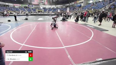 70 lbs Consolation - Tony Cordova Jr, Duran Elite vs Noah Rhoden, Western Slope Warriors