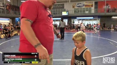 45 lbs Round 3 (8 Team) - Sebastian Cooper, Rabbit WC vs Owen Mabe, Techfall Wrestling Club