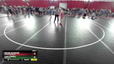 130 lbs Champ. Round 1 - Meyer Schnoor, Askren Wrestling vs Liam Powell, Wisconsin