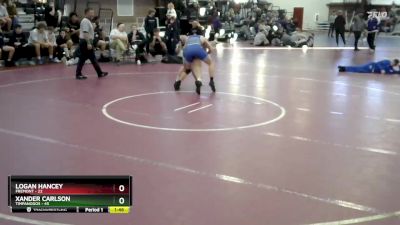 165 lbs Round 6 (8 Team) - Xander Carlson, Timpanogos vs Logan Hancey, Fremont