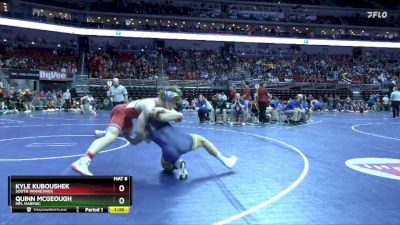 1A-165 lbs Cons. Round 3 - Kyle Kuboushek, South Winneshiek vs Quinn Mcgeough, MFL MarMac