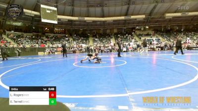 64 lbs Consi Of 4 - Luke Rogers, River Rats Wrestling Club vs Easton Terrell, Springdale Youth Wrestling Club