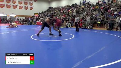 285 lbs Cons. Round 6 - Angelo Camargo, Saint Ignatius vs Jahmir Davis, Cincinatti LaSalle