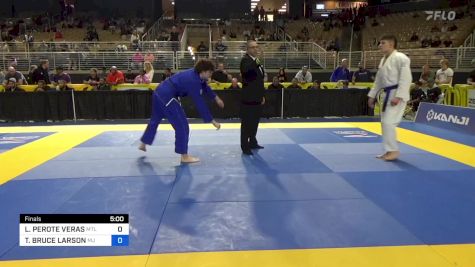 LUCA PEROTE VERAS vs TRAVIS BRUCE LARSON 2024 Pan Jiu Jitsu IBJJF Championship
