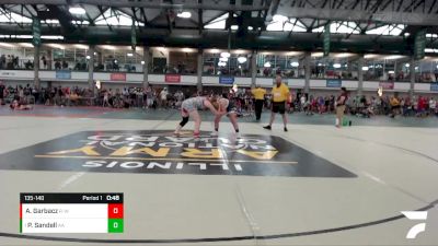 135-140 lbs Round 2 - Piper Sandell, Alber Athletics vs Allison Garbacz, ISI