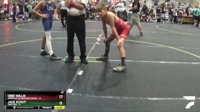 107 lbs Round 1 (6 Team) - Kane Dauber, American Gladiators-Havoc vs Joe Leija, Ares Red