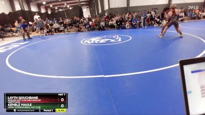 165 lbs Quarterfinal - Layth Qouchbane, Barlow Mat Club (DBA Barlow Wrestling) vs Kemble Maule, Askeo International Mat Club