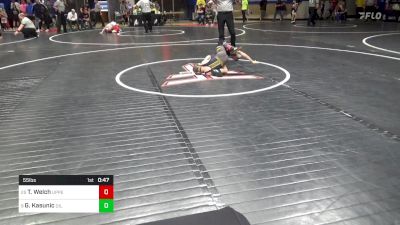 55 lbs Consi Of 16 #1 - Tanner Welch, Upper Perkiomen vs Griffin Kasunic, Oil City