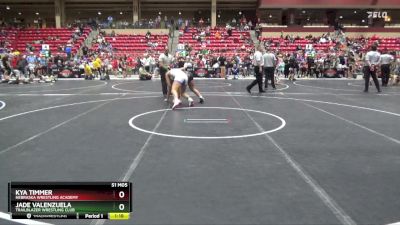 185 lbs Round 3 - Jade Valenzuela, Trailblazer Wrestling Club vs Kya Timmer, Nebraska Wrestling Academy