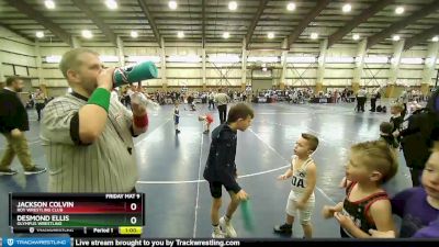 42 lbs Cons. Semi - Jackson Colvin, Roy Wrestling Club vs Desmond Ellis, Olympus Wrestling