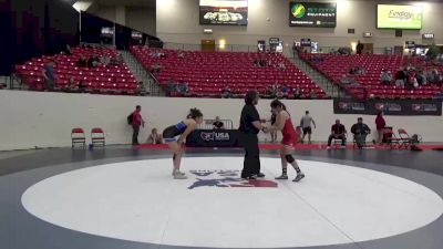 144 lbs Cons 8 #2 - Kaylin Montano, Shadow Hills High School Wrestling vs Morgan Lucio, Arizona