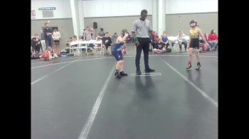 78 lbs Round 1 (3 Team) - Bo Strader, Florida Scorpions vs Bryce Dulin, Smithfield Youth Wrestling