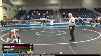 120 lbs 2nd Wrestleback (8 Team) - Wyatt Ford, Creekview vs Nathan Ward, Alexander