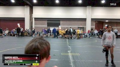 55 lbs Round 1 (6 Team) - Paxton Holcombe, Untouchables vs Harper Neith, Steel Valley Renegades