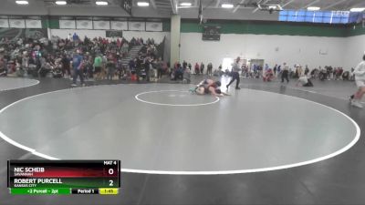 157 lbs Champ. Round 1 - Robert Purcell, Kansas City vs Nic Scheib, Savannah