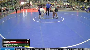 287 lbs Round 3 (4 Team) - Allen Rodriguez, Riverside vs Colton Hutchinson, La Pine