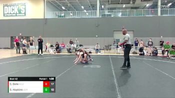 92 lbs Round 9 (10 Team) - Seth Hopkins, Virginia Team Predator vs Connor Gore, Wolfpack WC