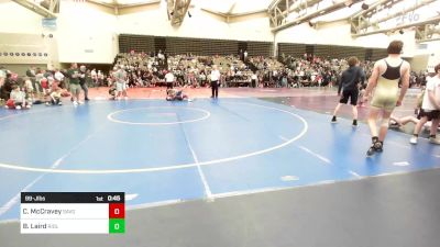 99-J lbs Semifinal - Christian McCravey, Savage Wrestling Academy vs Brayden Laird, Ridley