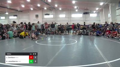 108 lbs Pools - Jordan Zambon, Michigan Mayhem vs Urijah Joostberns, University Hawks W.A.