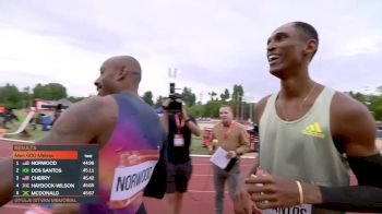 USA's Vernon Norwood Defeats Alison Dos Santos In 400m Continental Tour