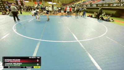 138 lbs Cons. Round 1 - Aiydan McLean, MATPAC Wrestling Club vs Carson Melendy, Nevada Elite Wrestling