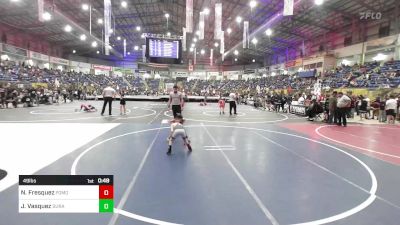 49 lbs Semifinal - Noah Fresquez, Pomona Elite vs Jesus Vasquez, Duran Elite