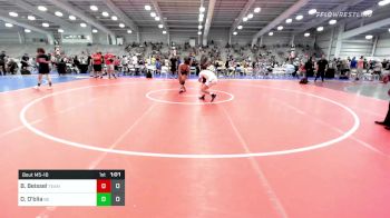 106 lbs Quarterfinal - Blake Beissel, Team Carnage vs Dale O'blia, Beast Of The East
