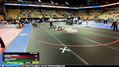 150 Class 1 lbs Cons. Round 2 - Nick Bagley, Warsaw vs Logan Ferrell, Sherwood