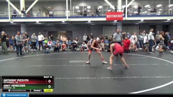 100 lbs Round 4 (8 Team) - Anthony Pizzuto, MD Maniacs vs Grey Henecker, Rednose